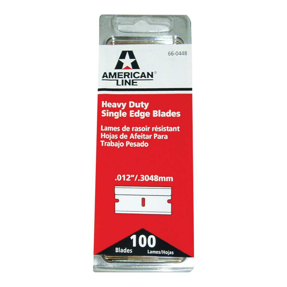 B122HD 1" #12 Single Edge Blades (100 pack)