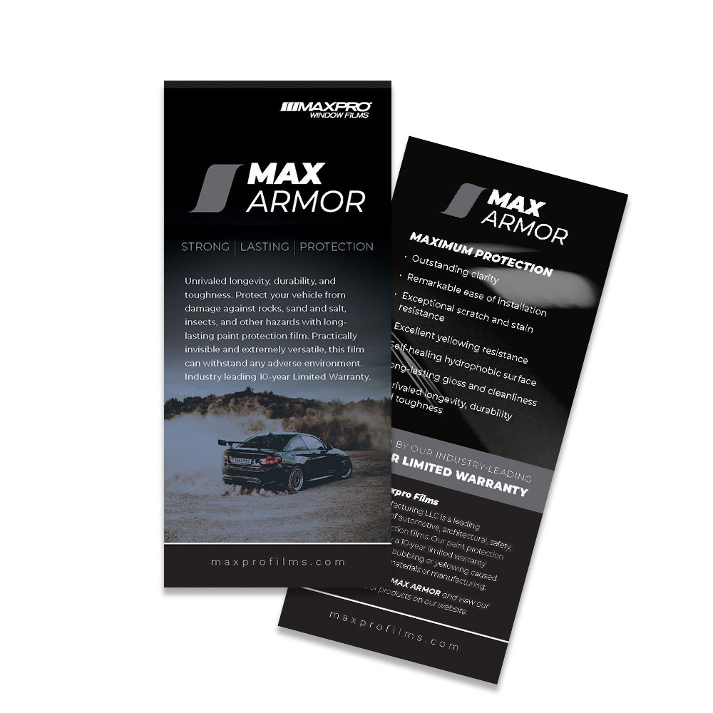 MaxArmor Rack Card