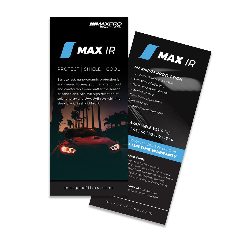MaXIR Rack Card