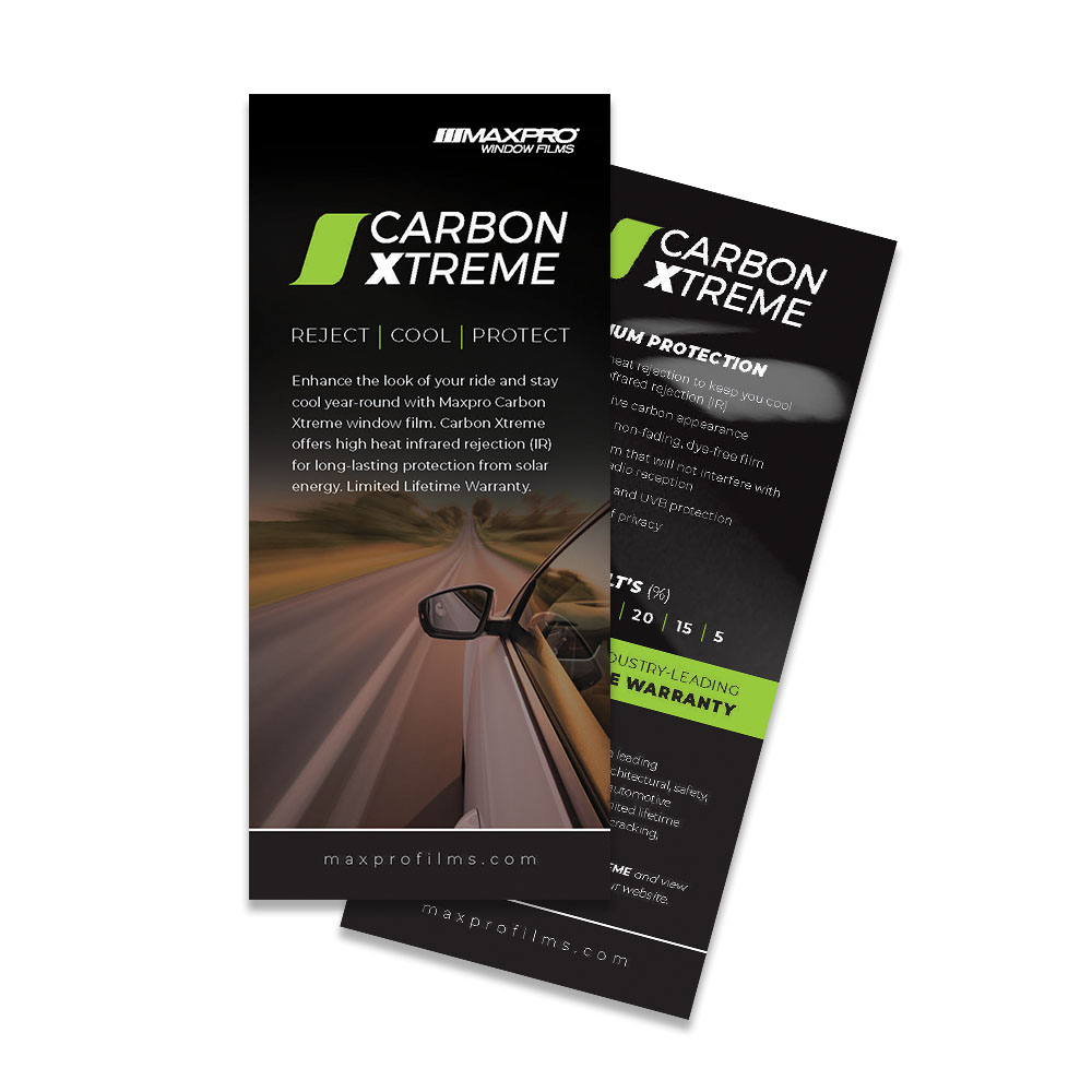 Carbon Xtreme Rack Card