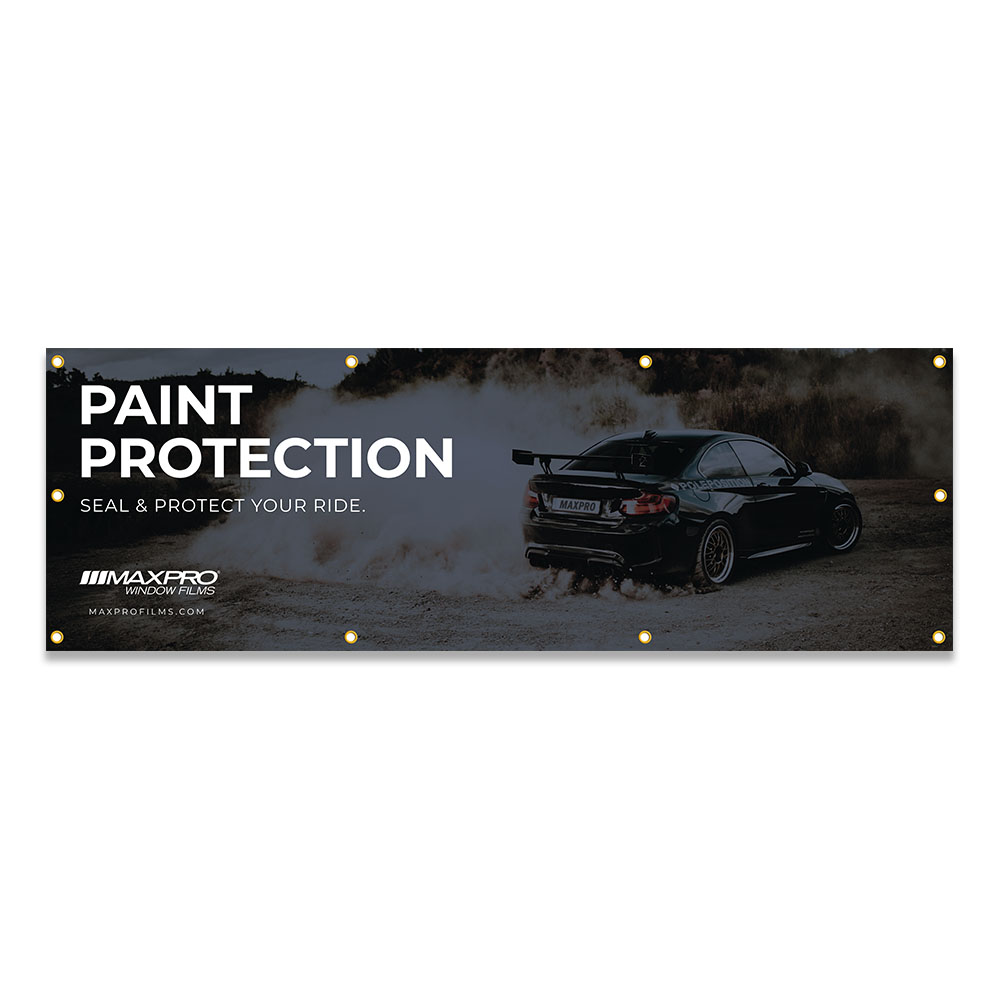 Maxpro Paint Protection Banner